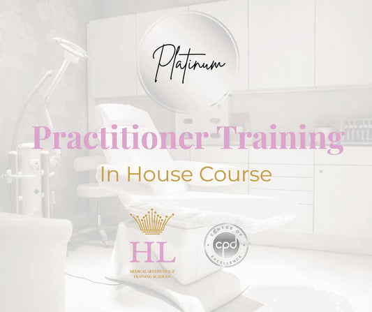 CPD-accredited Platinum Practitioner Training in a clinical setting at HL Medical Aesthetics & Training